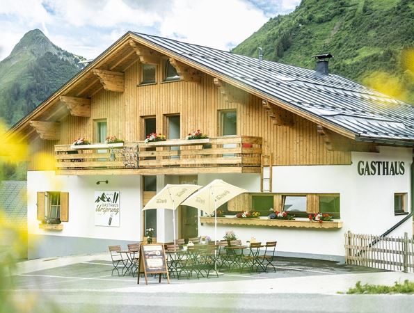 Gasthaus Ursprung Außenansicht Sommer